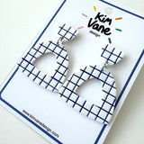 Oorbellen Leonie Grid