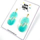 Oorbellen Ziggy Turkoois