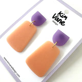 Oorbellen Anne Paars Nude