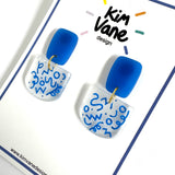 Oorbellen Jamie Doodle Blauw