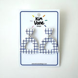 Oorbellen Leonie Grid