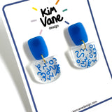 Oorbellen Jamie Doodle Blauw