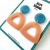 Oorbellen Leonie Blauw Nude