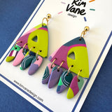 Oorbellen Giselle Groen