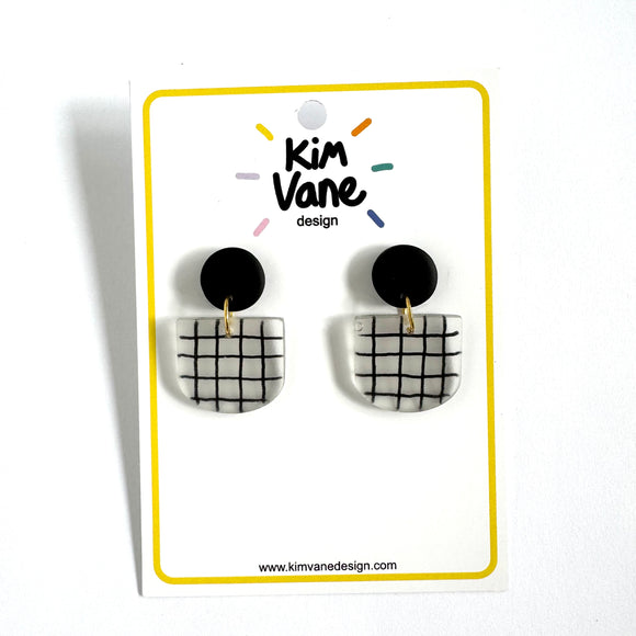 Oorbellen Jamie Grid