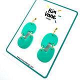 Oorbellen Ziggy Groen Mix