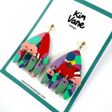 Oorbellen Giselle Rood