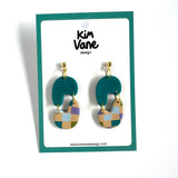 Oorbellen Ziggy Autumn Check