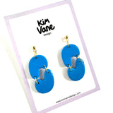 Oorbellen Ziggy Royaal Blauw