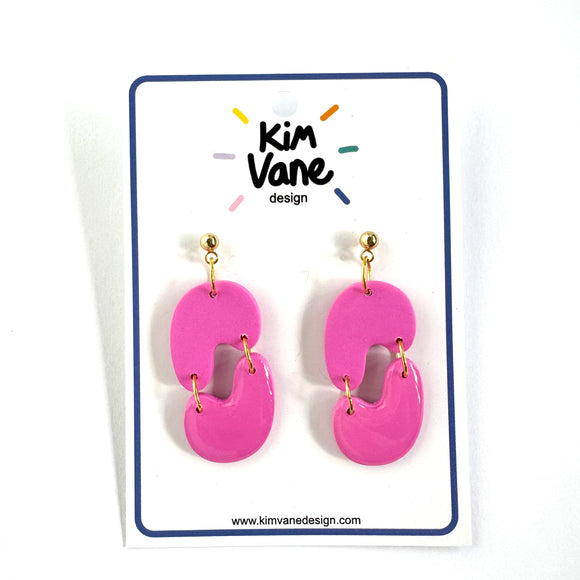 Oorbellen Ziggy Roze