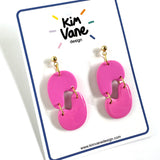 Oorbellen Ziggy Roze