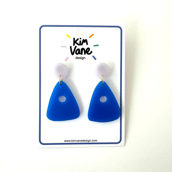 Oorbellen Eline Blauw