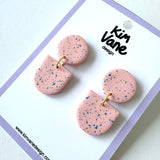 Oorbellen Jamie Spikkel Roze