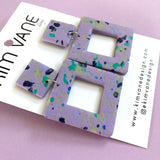 Ingrid Earrings Purple