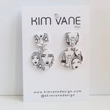 Faces Earrings
