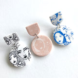 Faces Earrings