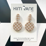 Emily Earrings Beige
