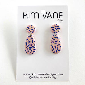 Manon Earrings Blue