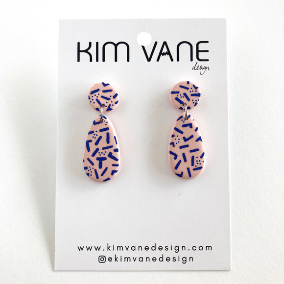 Manon Earrings Blue